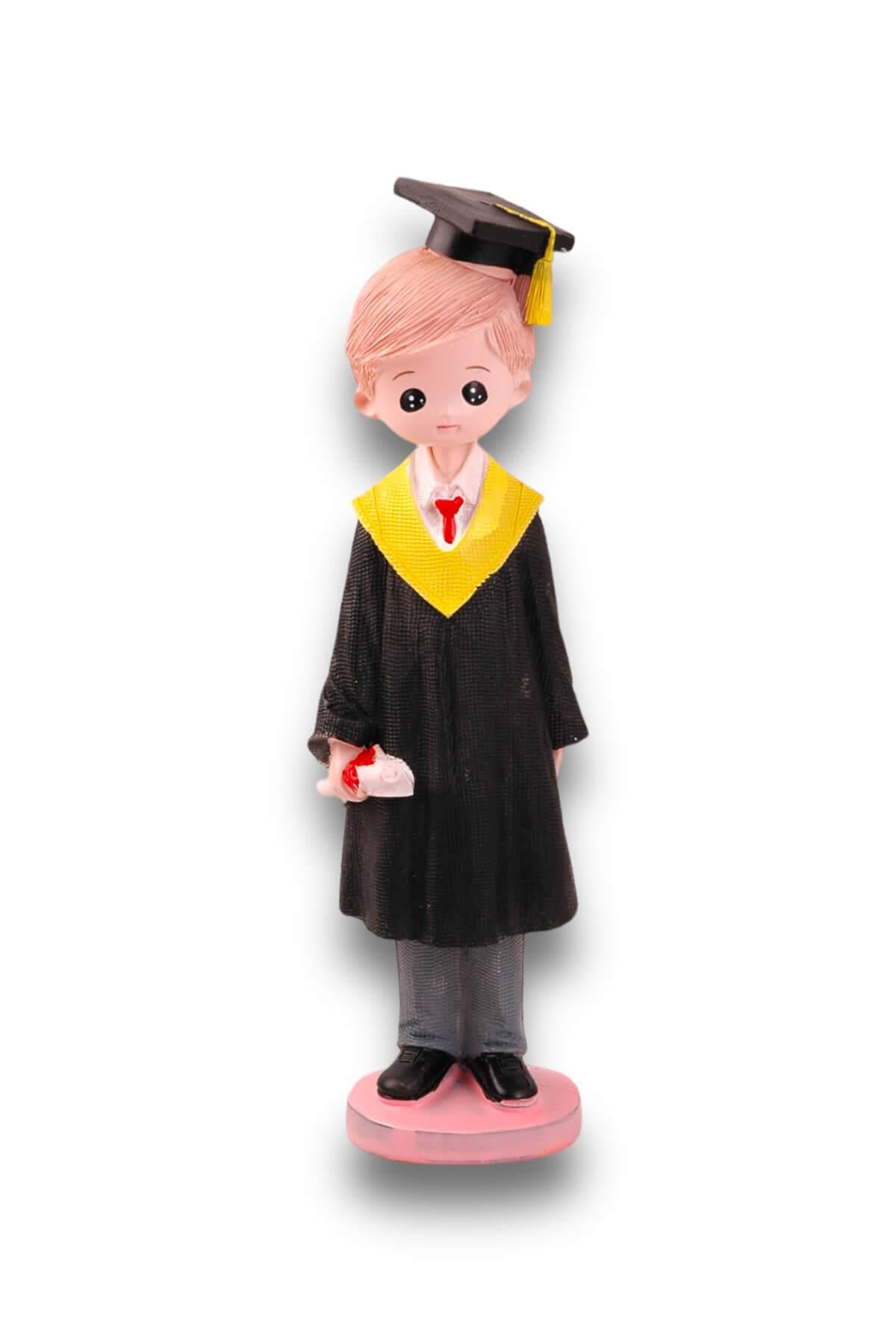 Mezuniyet Erkek Çocuk Polyester Dekor Biblo