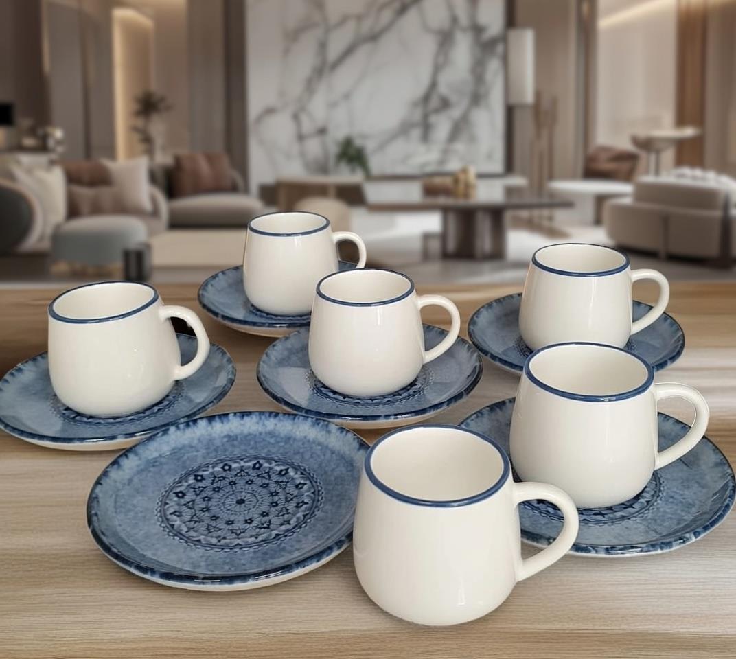 Ocean 12 Parça Kahve Fincanı Seti