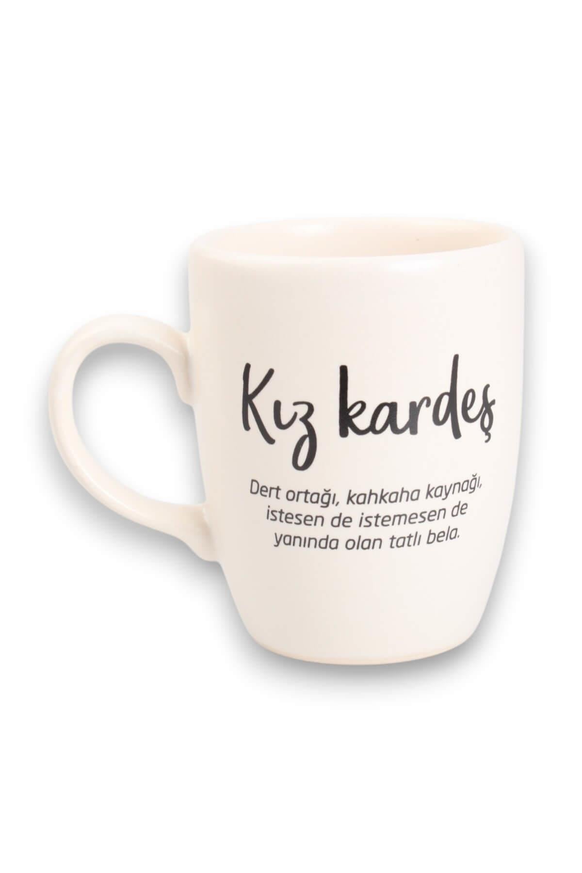 Oval Kız Kardeş Kupa