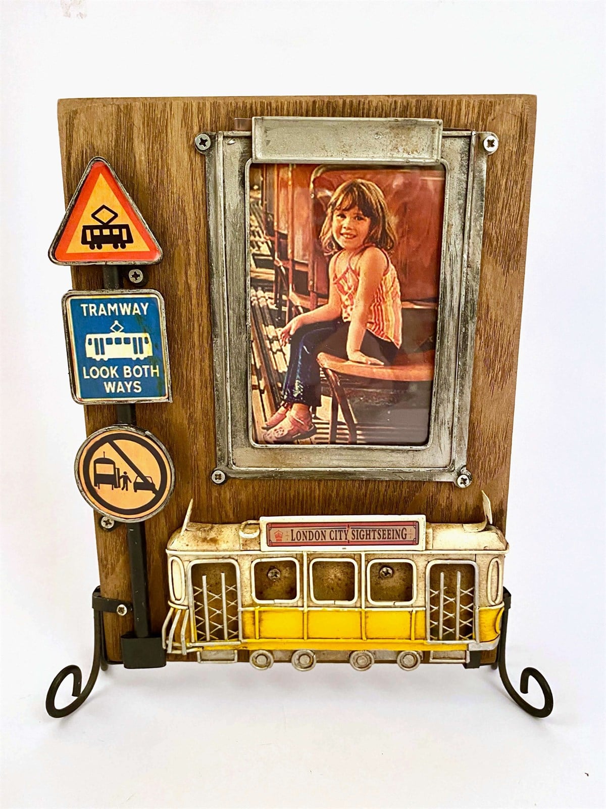Sarı Tramvay Çerçeve 2 Yönlü