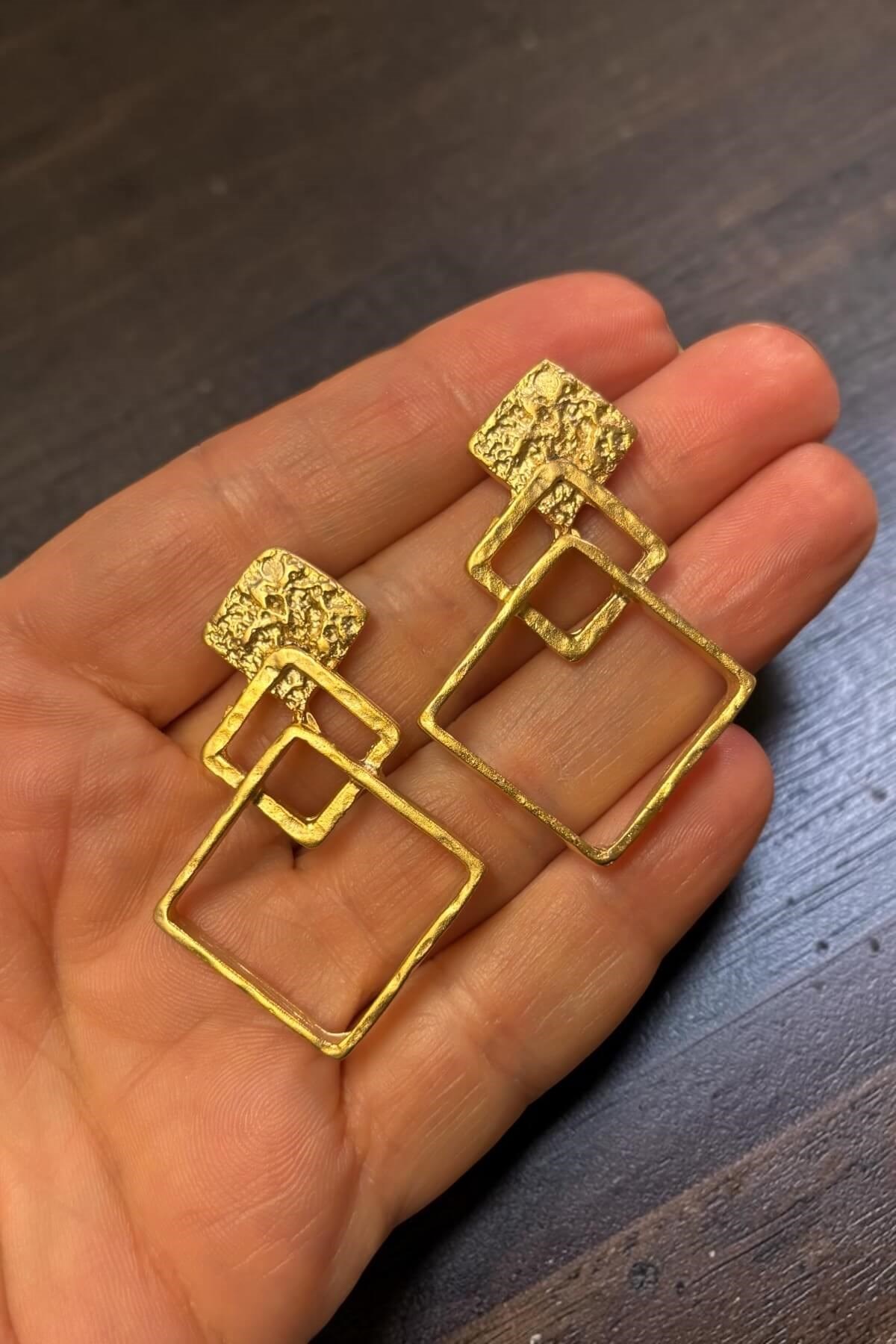 Sarkıt Metal Küpe No:2