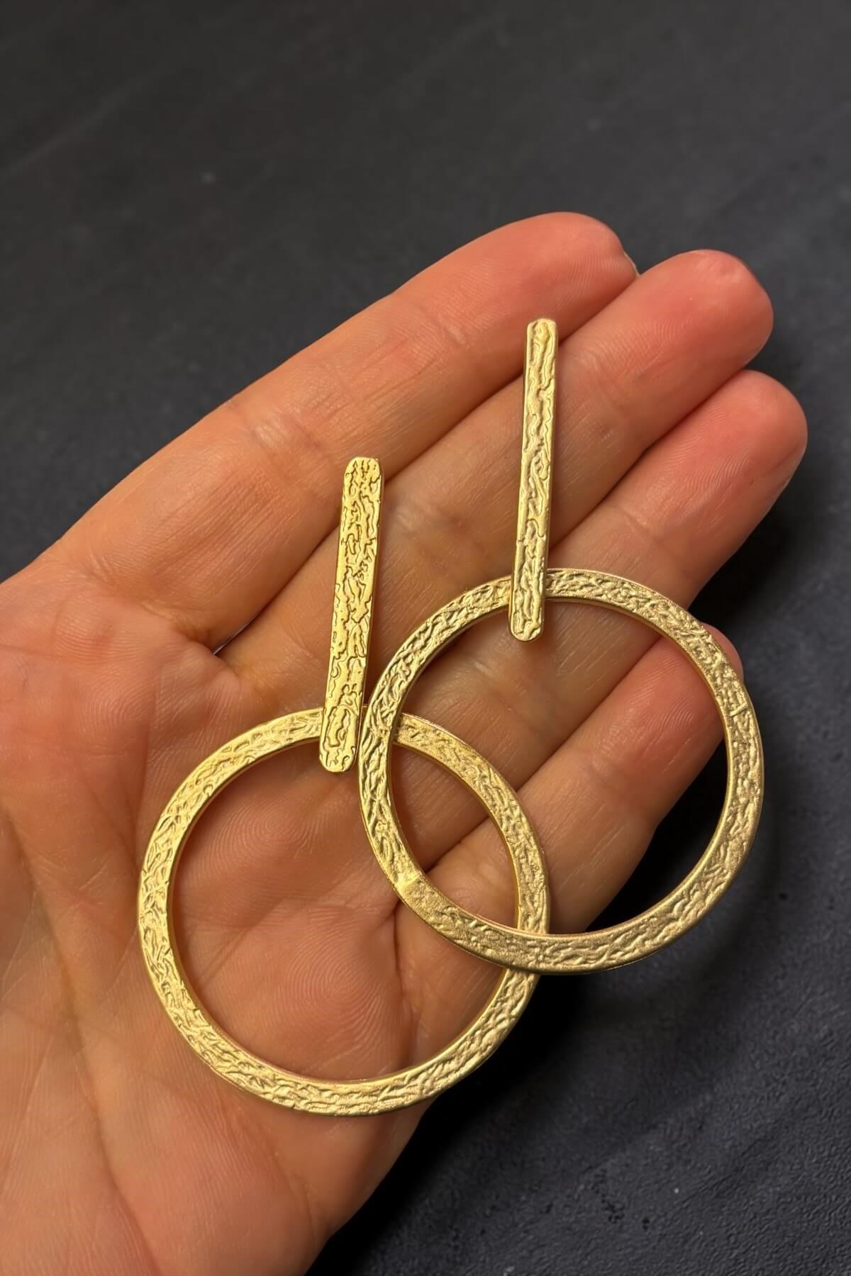 Sarkıt Metal Küpe No:3