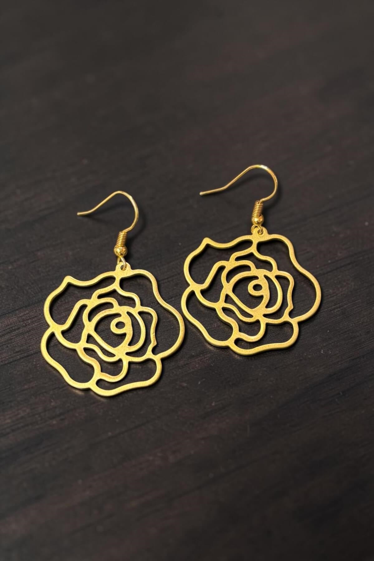 Sarkıt Metal Küpe No:6