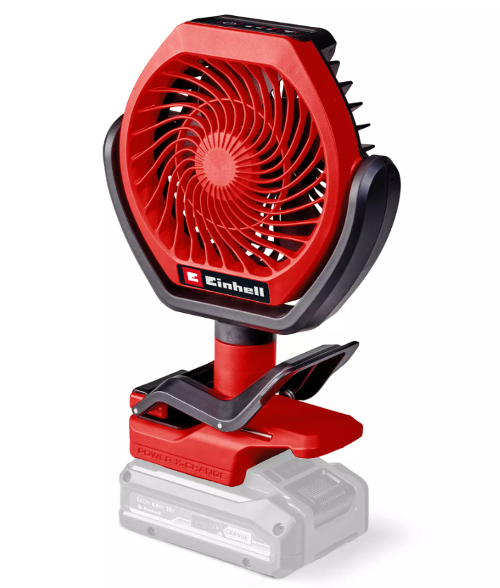 Einhell GC-CF 18/110 Li - Solo, Akülü Vantilatör (Akü ve Şarj Cihazı Dahil Değildir) - 3408061