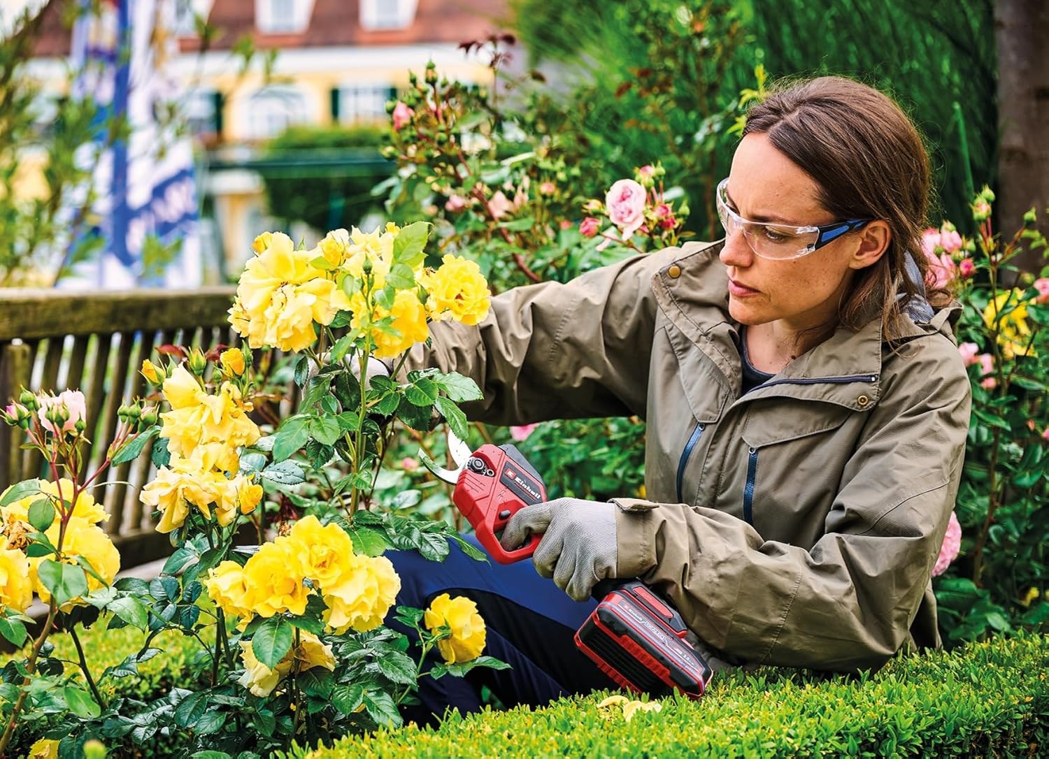 Einhell GP-LS 18/28 Li BL - Solo, Akülü Budama Makası (Akü ve Şarj Cihazı Dahil Değildir) - 3408320