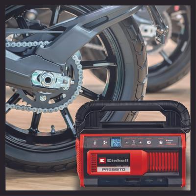Einhell PRESSITO 18/25 Hybrid Akülü-Elektrikli Kompresör (Akü ve Şarj Cihazı Dahil Değildir) - 4020430
