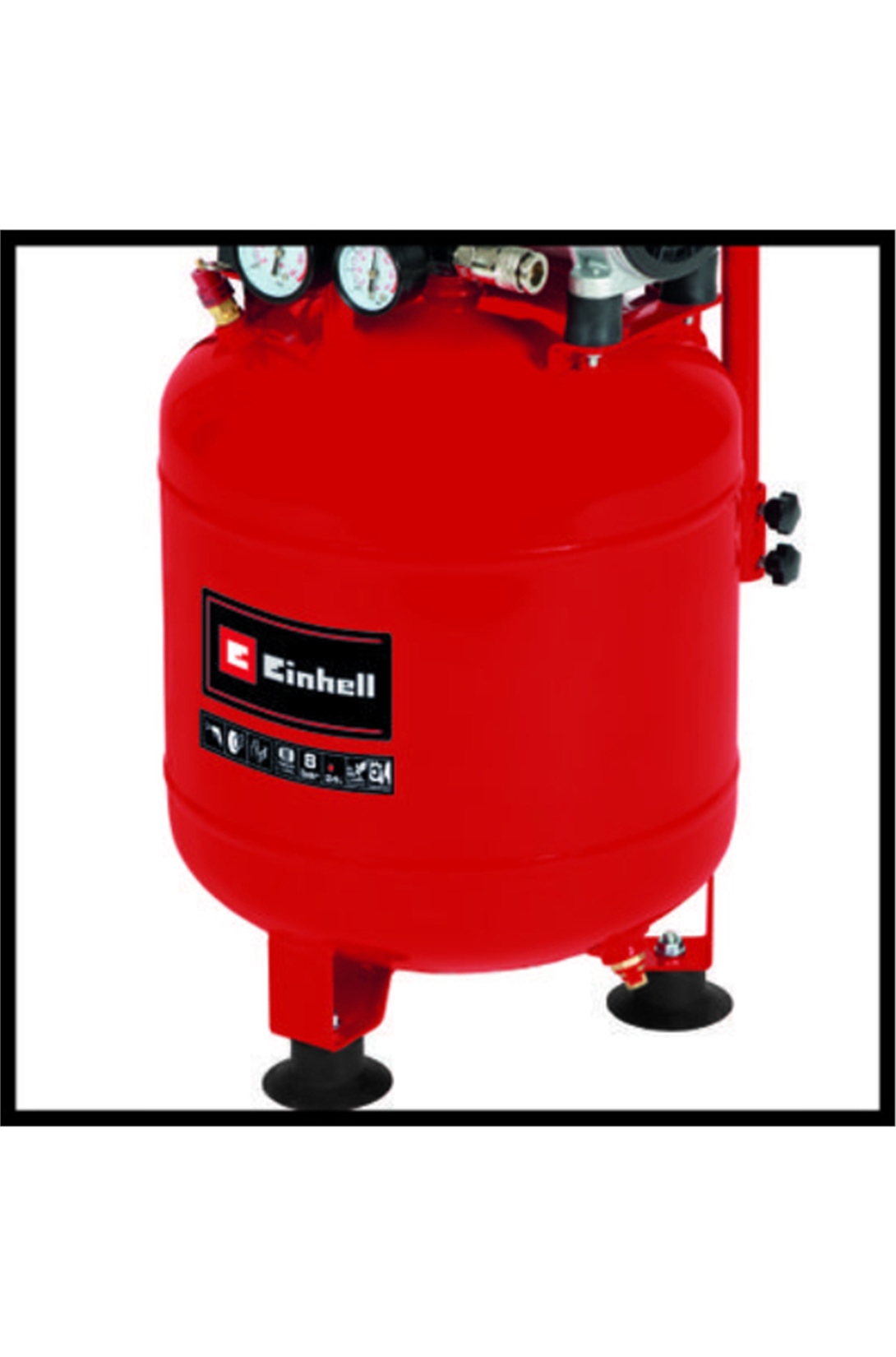 Einhell TE-AC 24 Silent Kompresör Sessiz 24 lt - 4020610