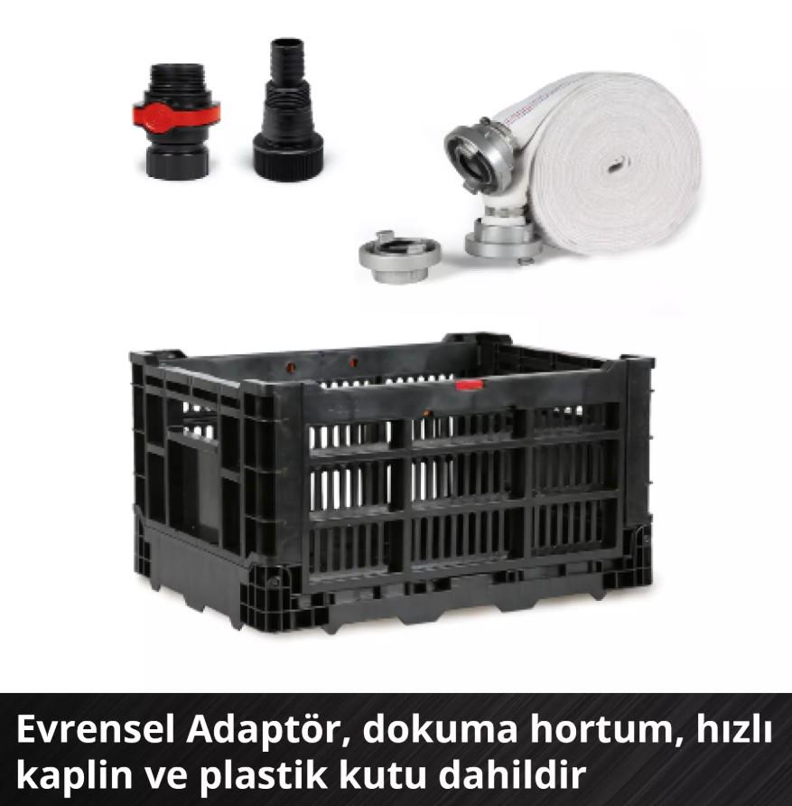 Einhell Flutset GE-DP 7535 N LL ECO Dalgıç Pompa (Kirli Su) - 4181515
