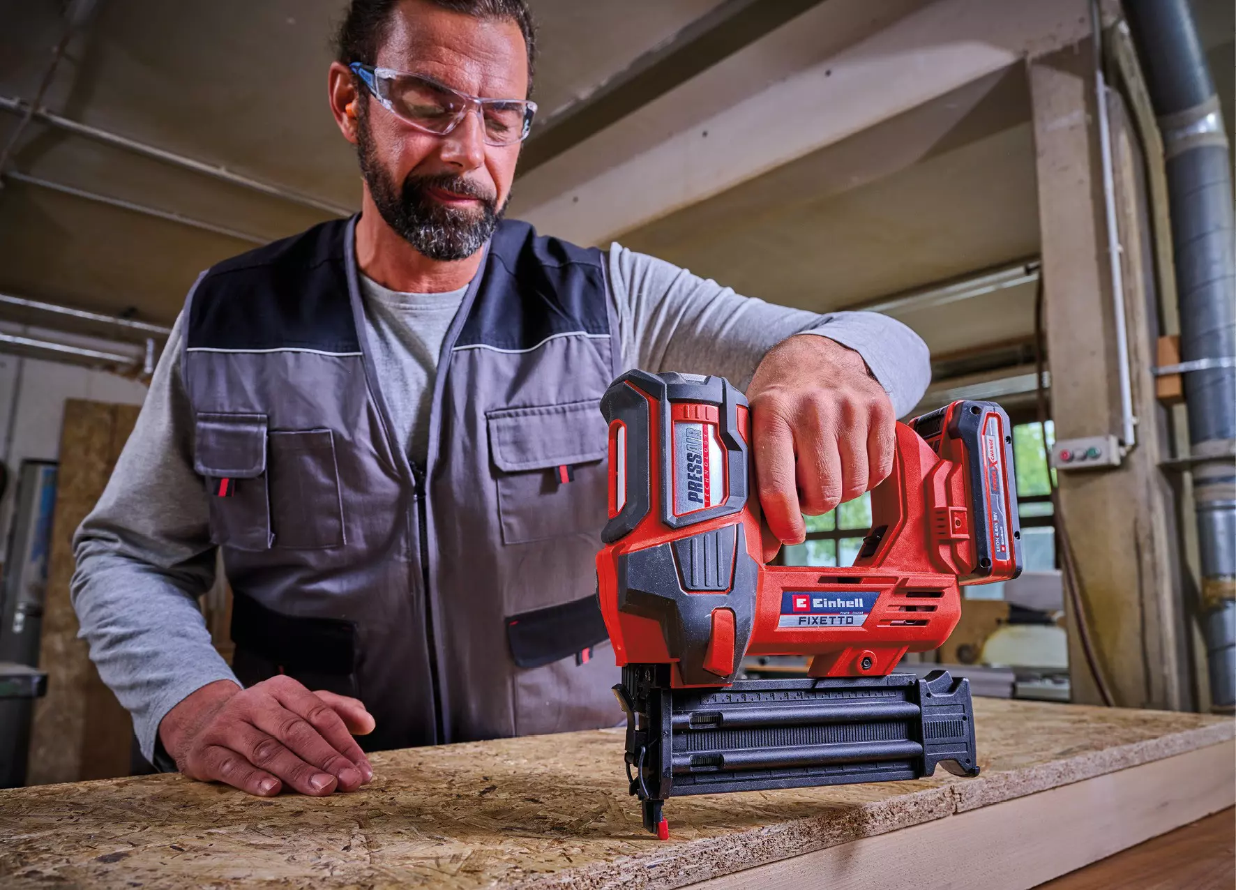 Einhell FIXETTO 18/50 N Akülü Çivi Çakma Makinesi (Akü ve Şarj Cihazı Dahil Değildir) - 4257795