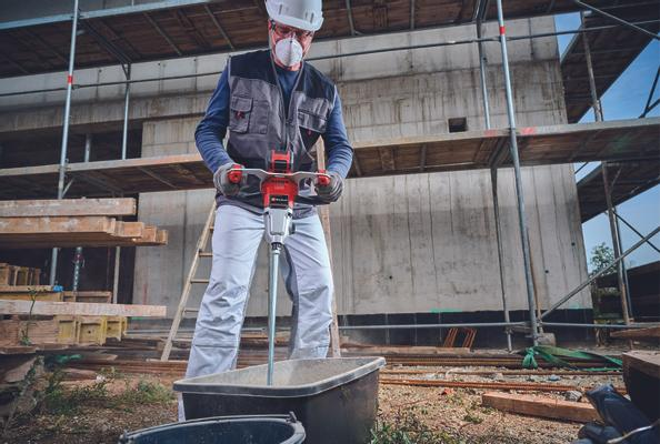 Einhell TP-MX 18-2 Li BL - Solo, Akülü Boya ve Harç Mikseri (Akü ve Şarj Cihazı Dahil Değildir) - 4258770