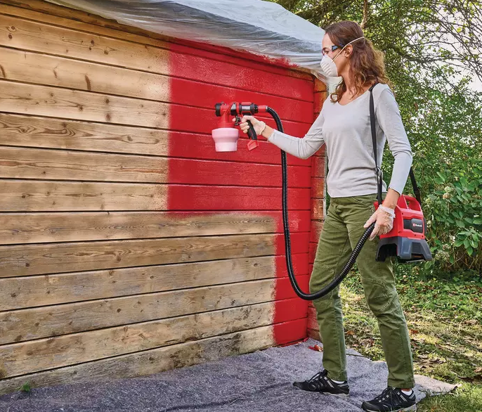 Einhell TE-SY 18/90 Li - Solo Akülü Sprey Boya Sistemi (Akü ve Şarj Cihazı Dahil Değildir) - 4260040