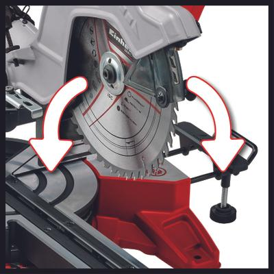 Einhell TE-SM 10 L Dual Akülü Pistonlu Gönye Kesme Sağ/Sol Yatarlı - 4300877
