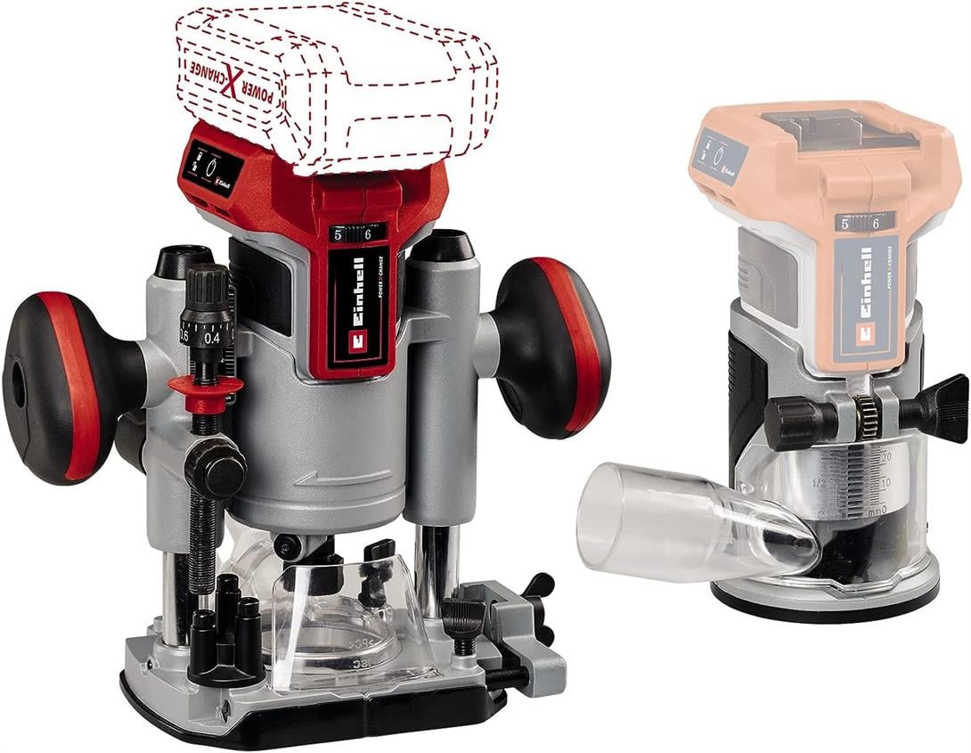 Einhell TP-RO 18 Set Li BL-Solo Kömürsüz Freze (Akü ve Şarj Cihazı Dahil Değildir) - 4350410