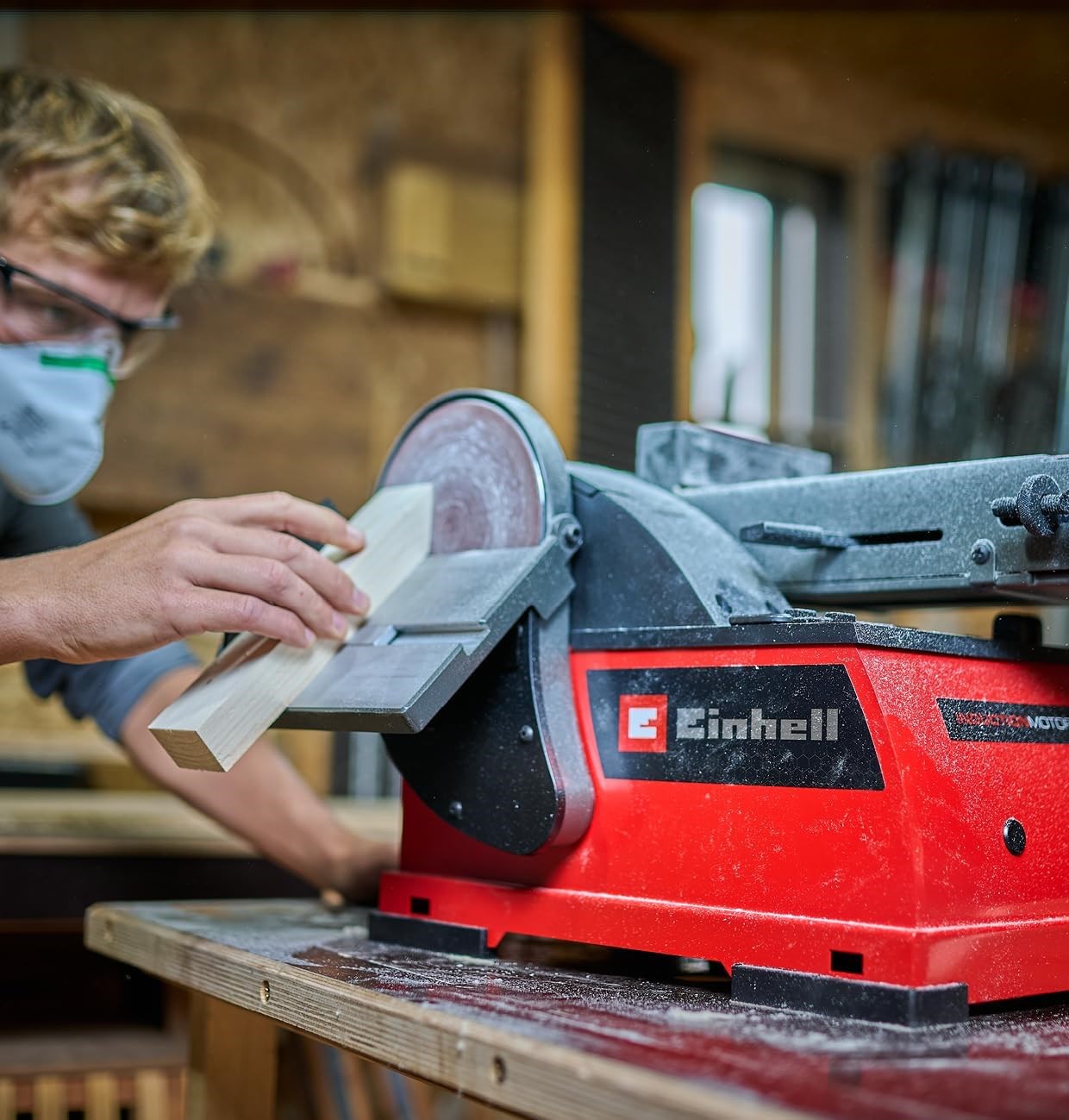 Einhell Expert TE-US 400 Tezgah Bant Zımpara - 4419245