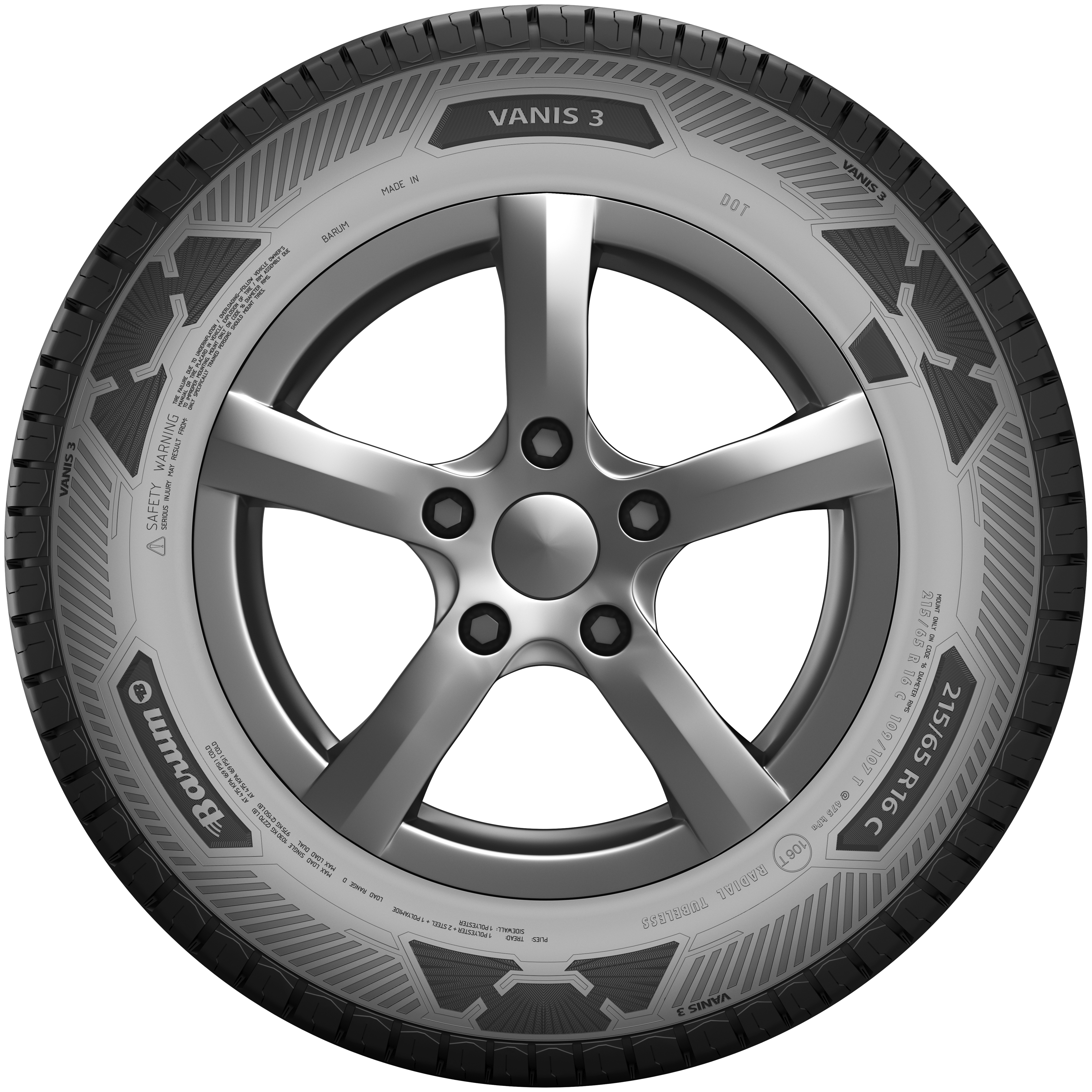 Barum 215/75R16C 116/114R Vanis 3 Yaz Lastiği(2025)