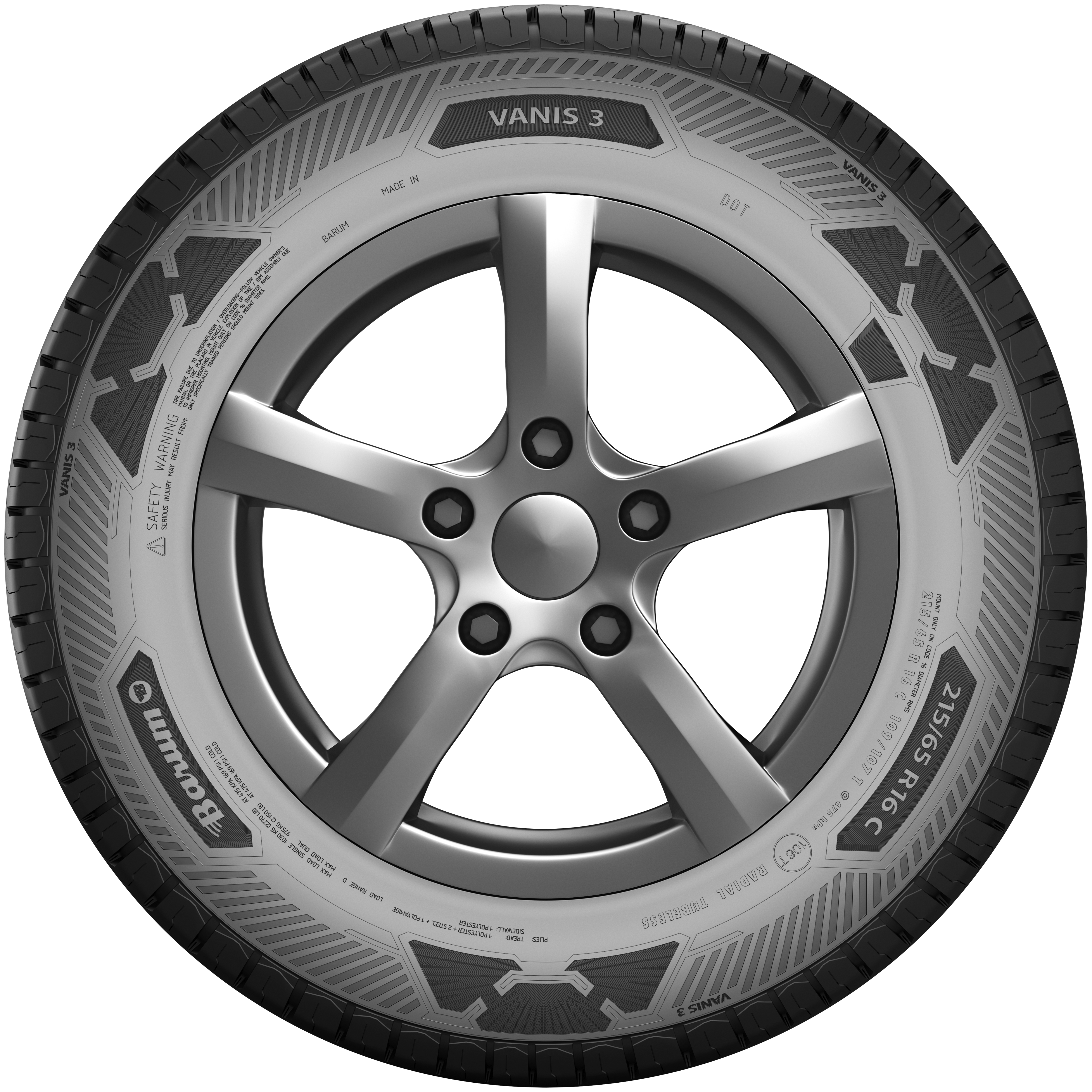 Barum 215/60R16C 103/101T Vanis 3 Yaz Lastiği(2025)