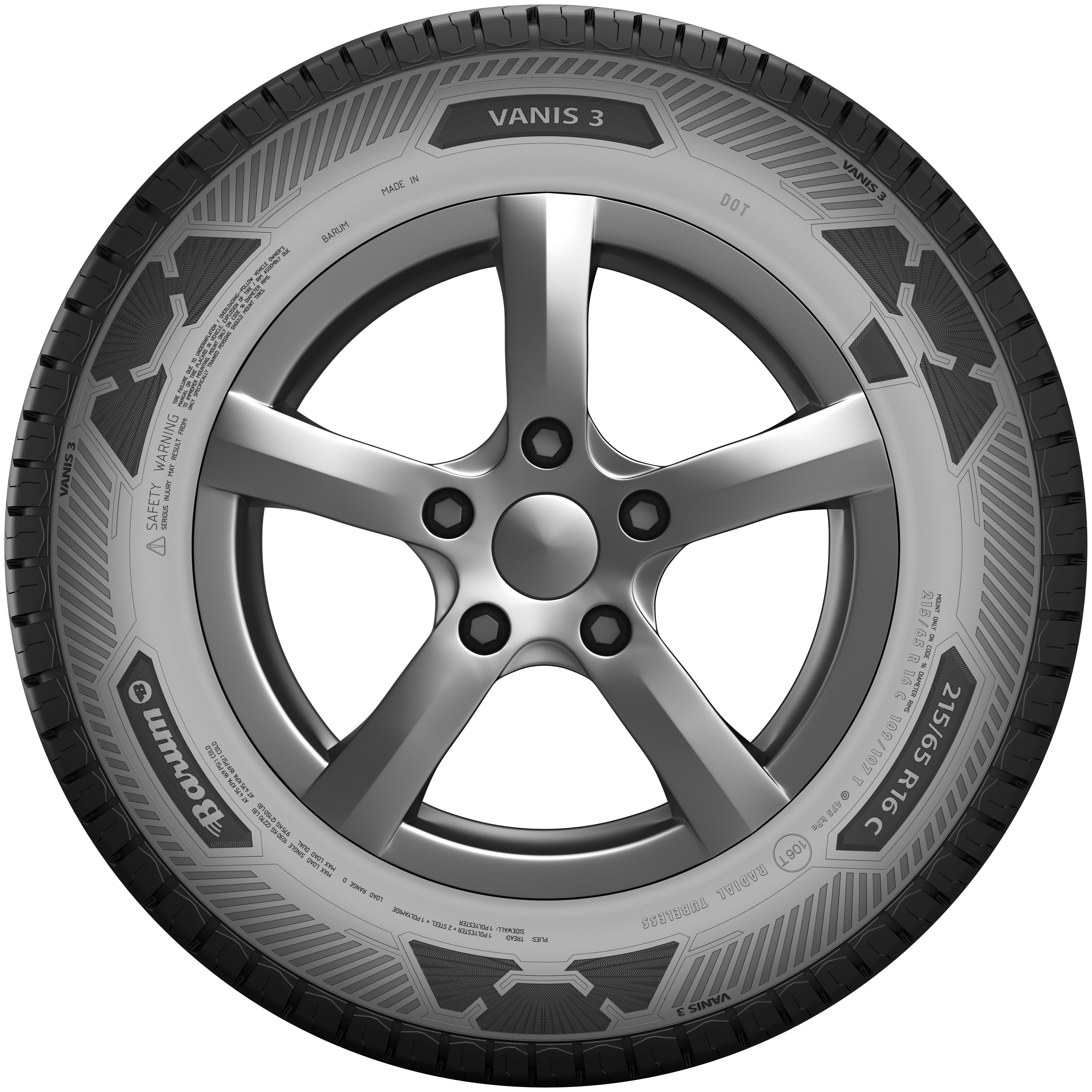 Barum 225/65R16C 112/110T Vanis 3 Yaz Lastiği(2025)