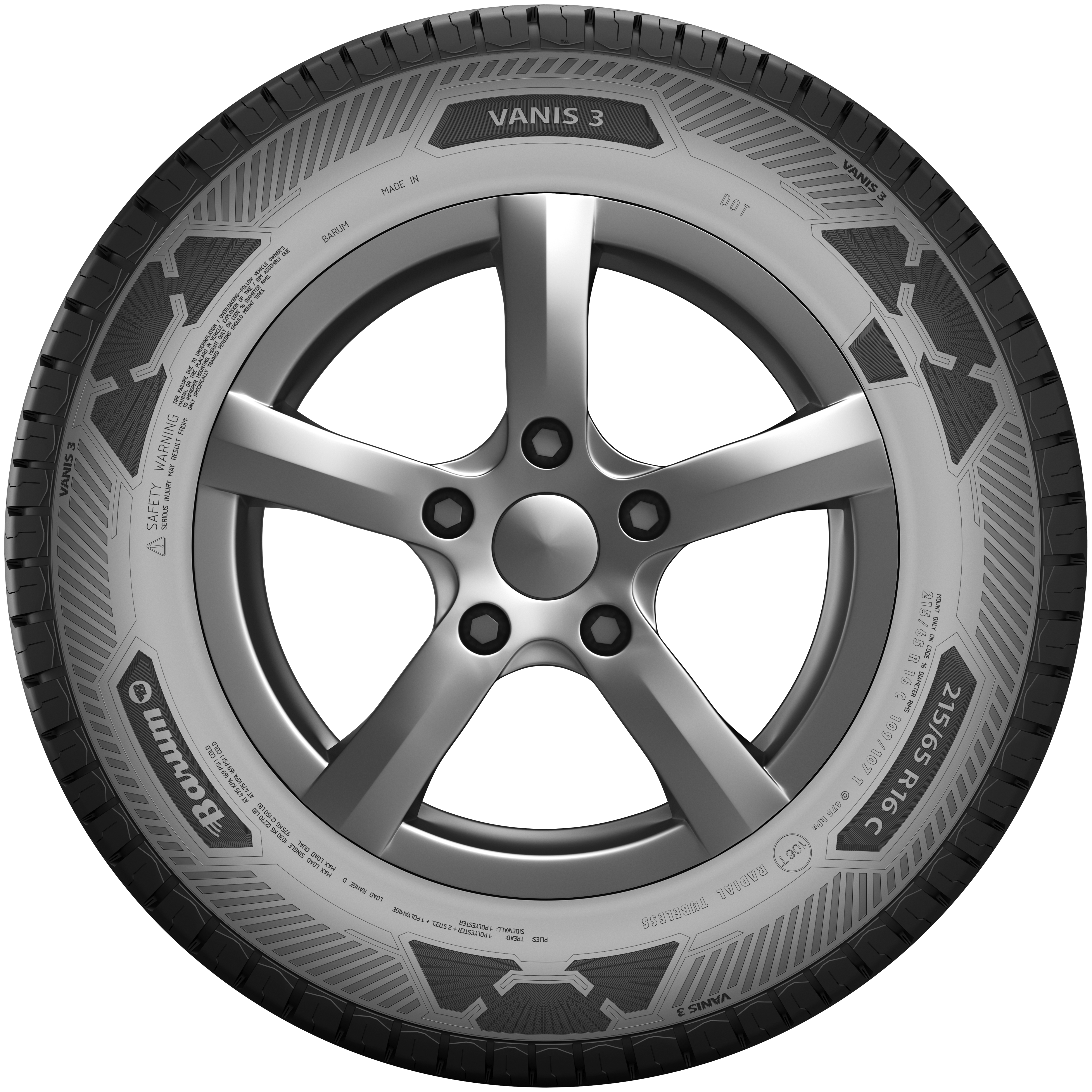 Barum 235/65R16C 115/113R Vanis 3 Yaz Lastiği(2025)