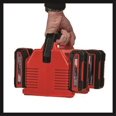 Einhell 18V 4A Power X-Quattrocharger Dörtlü Şarj İstasyonu - 4512102