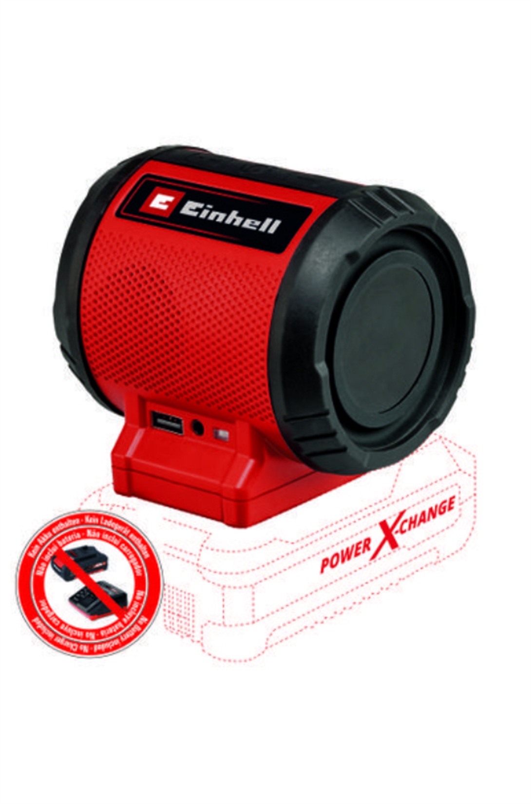 Einhell TC-SR 18 Li BT - Solo Akülü Hoparlör (Akü ve Şarj Cihazı Dahil Değildir) - 4514150