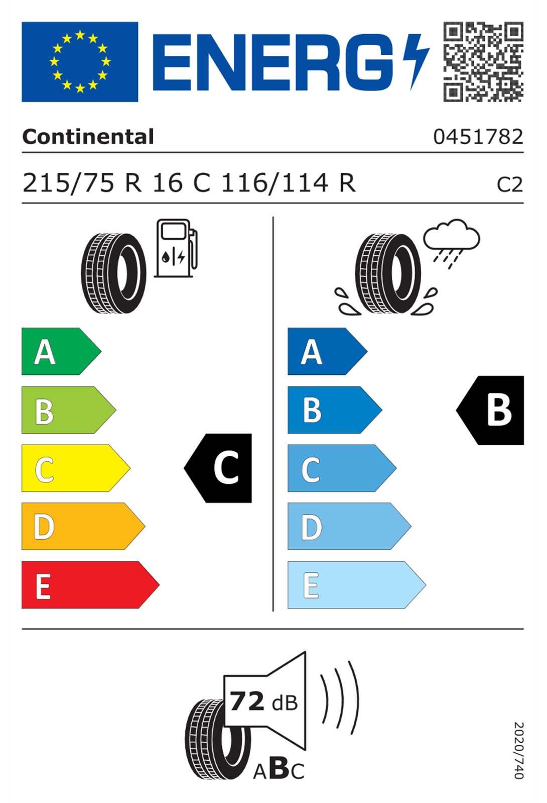 Continental 215/75R16C 116/114R VanContact 100 Yaz Lastiği (2024)