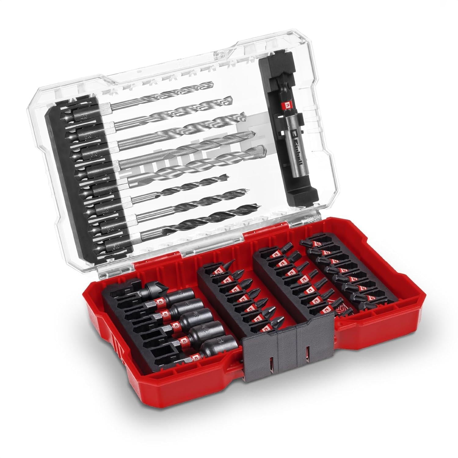 Einhell kombi uç seti Bits & Matkap uç 39 parça M-BOX kutu - 49108759
