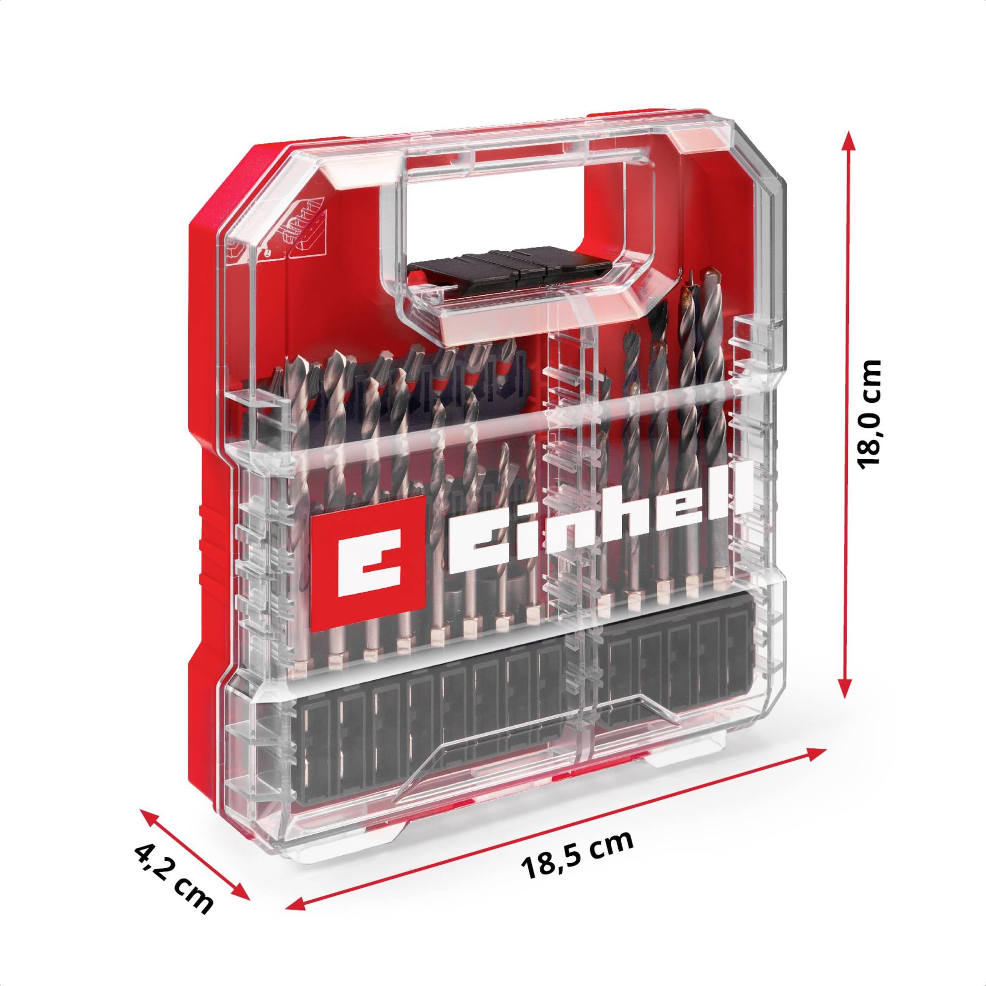 Einhell Delici ve Vidalama Uç Seti 40 Parça L-CASE Kutu - 49109053