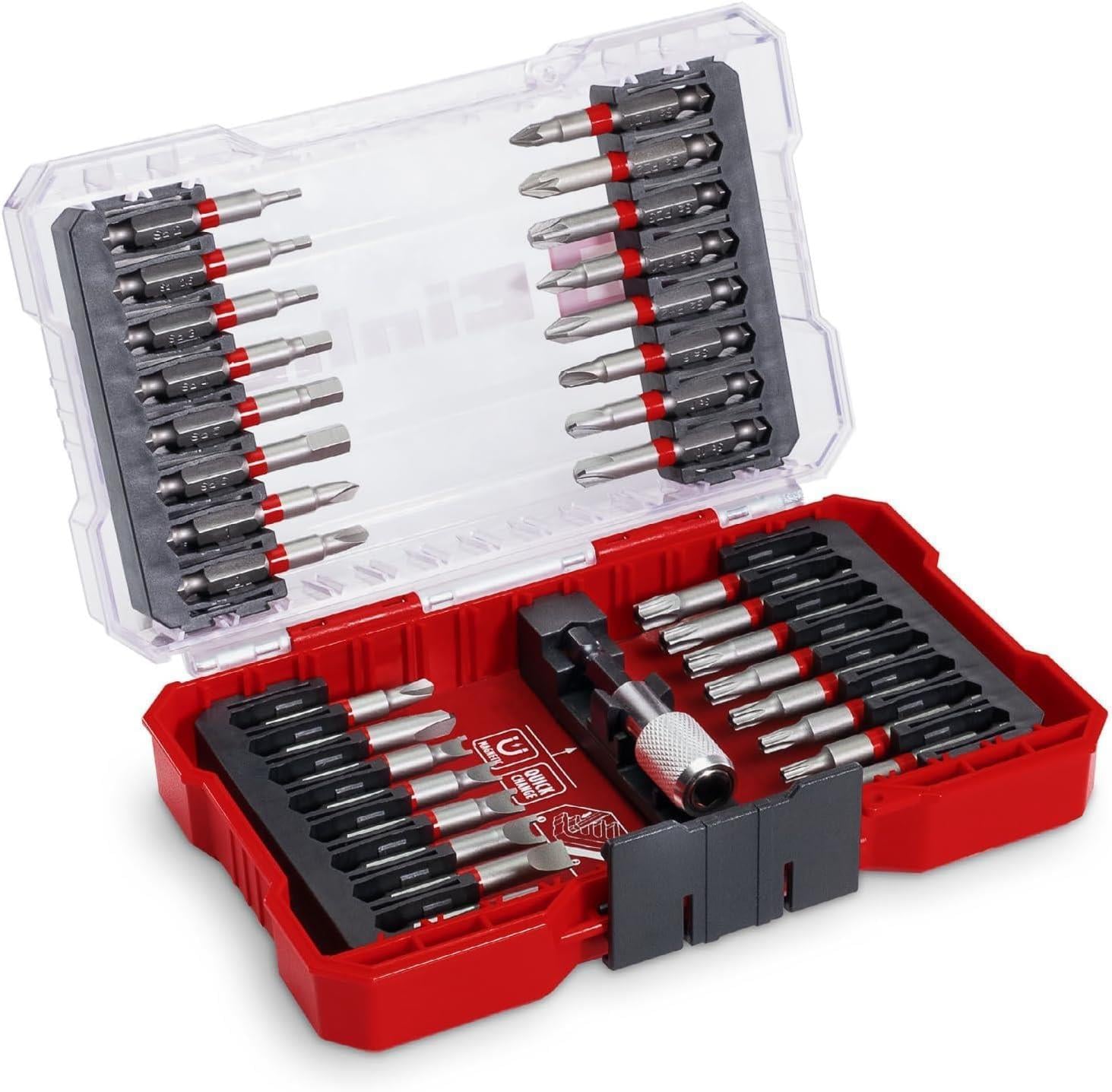 Einhell Delici ve Vidalama Uç Seti 33 Parça M-CASE kutu - 49118903