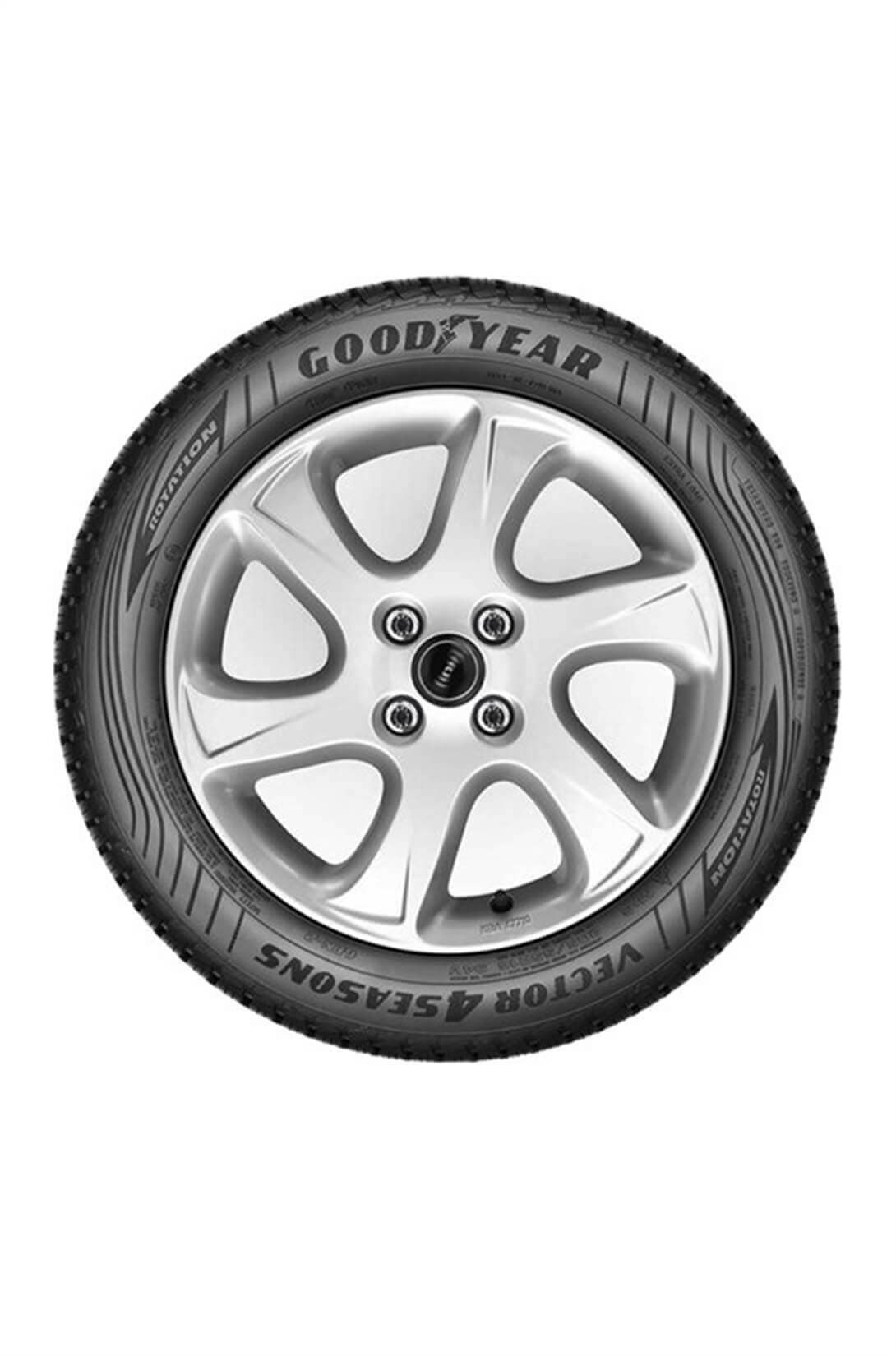 Goodyear 225/45R19 96W Vector 4Seasons G2 XL FP Dört Mevsim Lastik (2024)