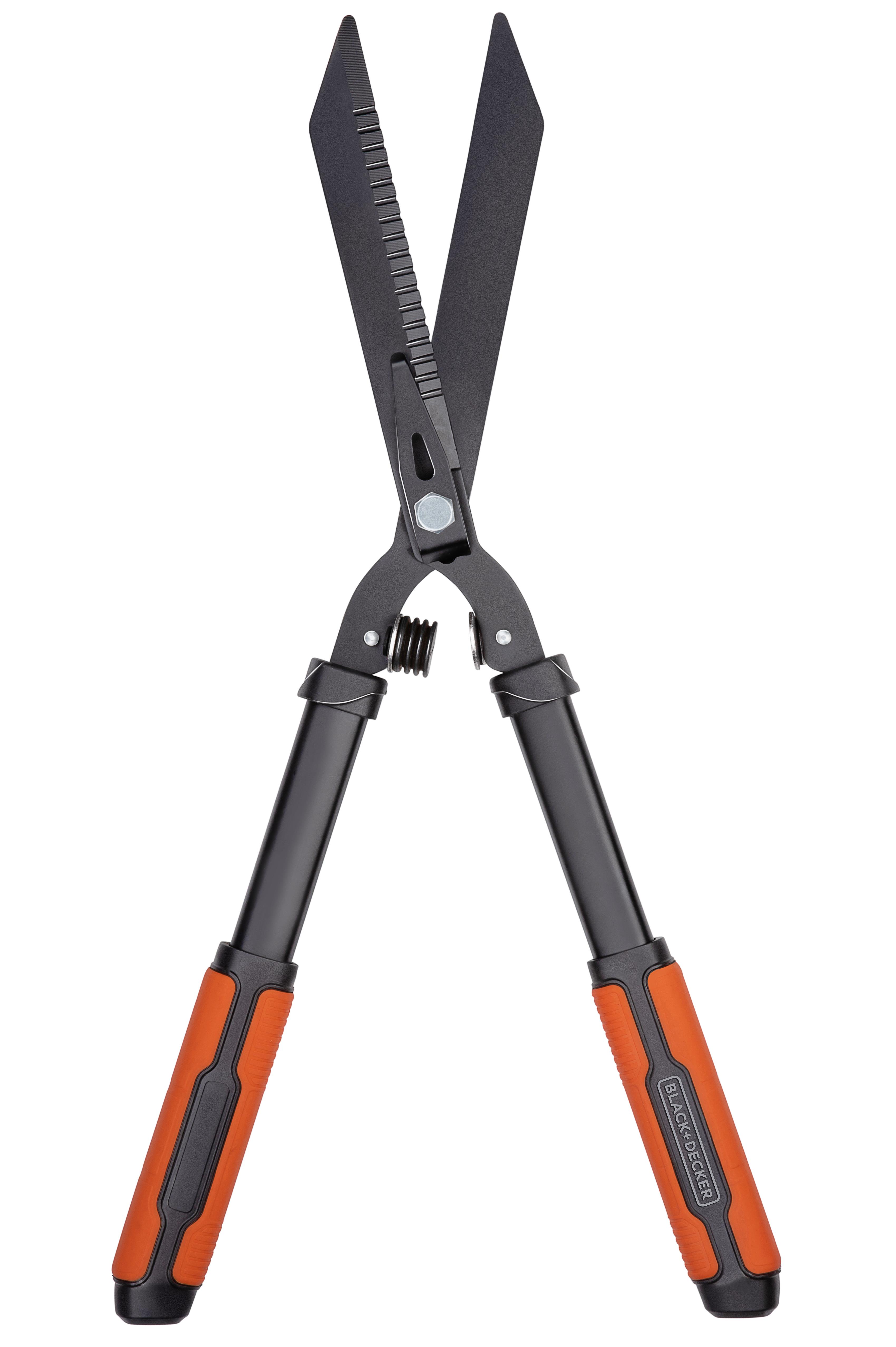 Black&Decker BXGTTO7031 Çit Budama Makası 24 İnç Dişli Bıçaklı