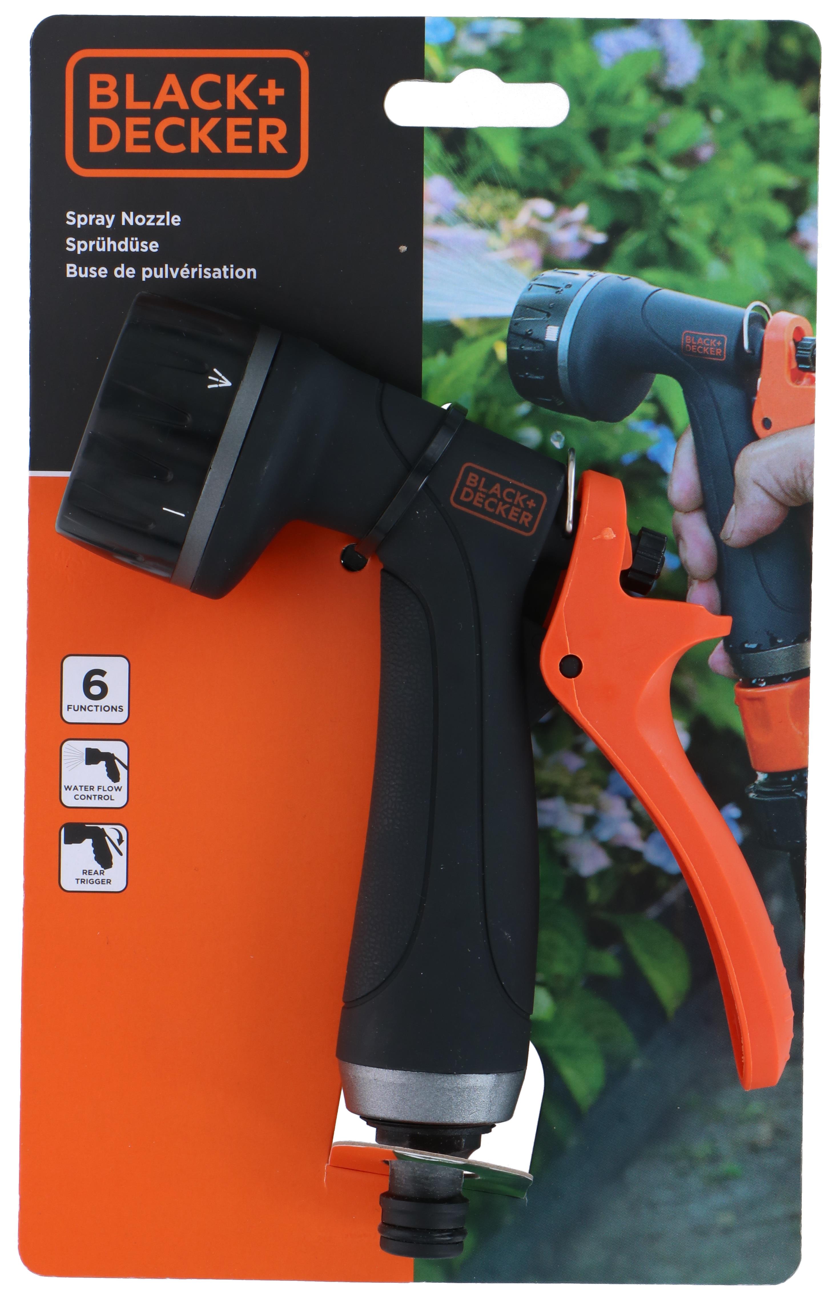 Black&Decker BXGTWA7012 Hortum Tabancası 6 Fonksiyonlu