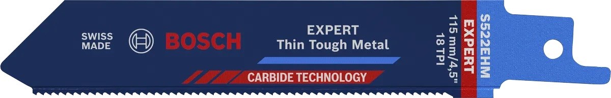 Bosch EXPERT Panter Testere ThinToughMetal S522EHM 1'li