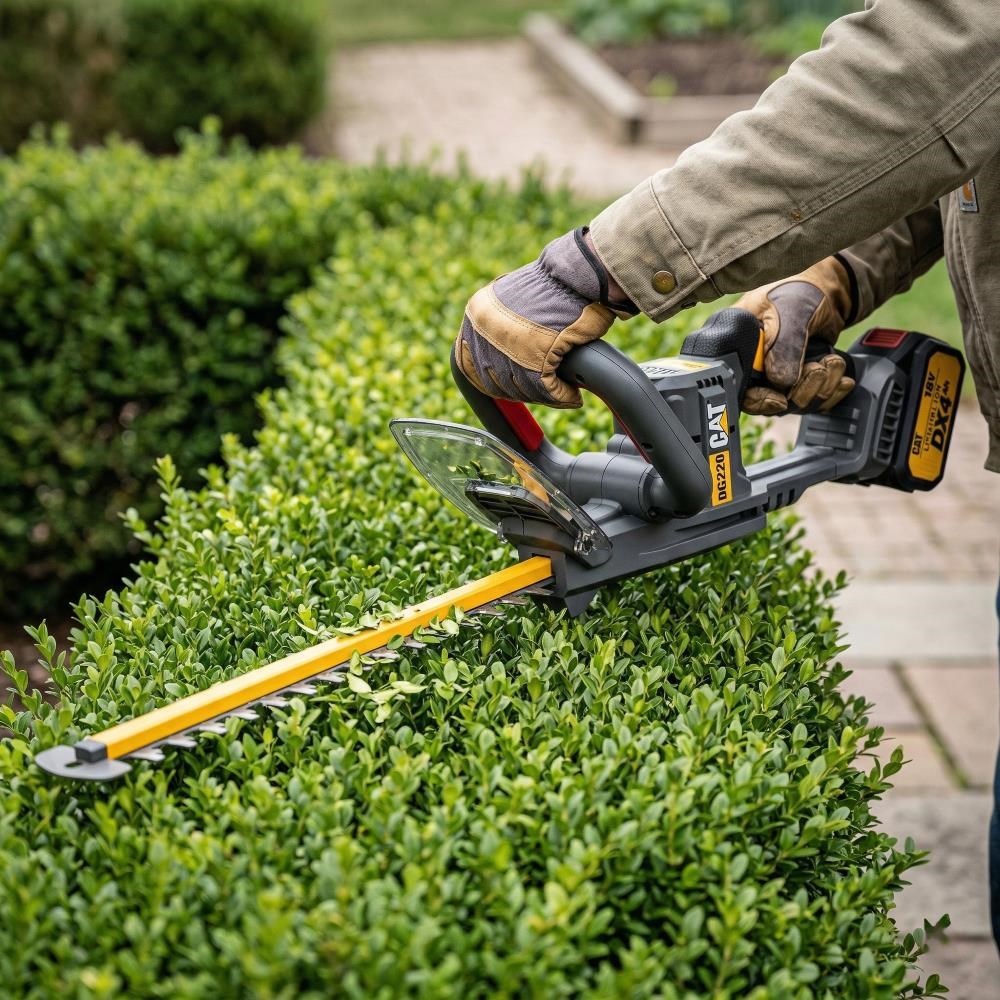 CAT DG220 18Volt 4.0Ah Li-ion Tek Akülü Kömürsüz 61CM Profesyonel Çit Budama