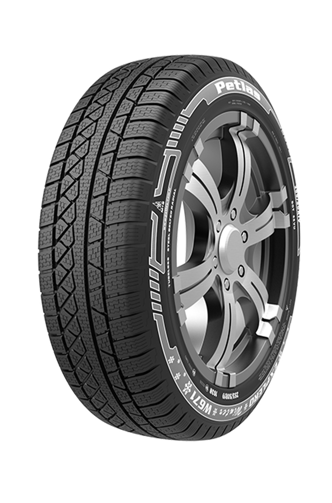 Petlas Explero Winter W671 Reinf. 225/60R18 104V Kış Lastiği (2023)