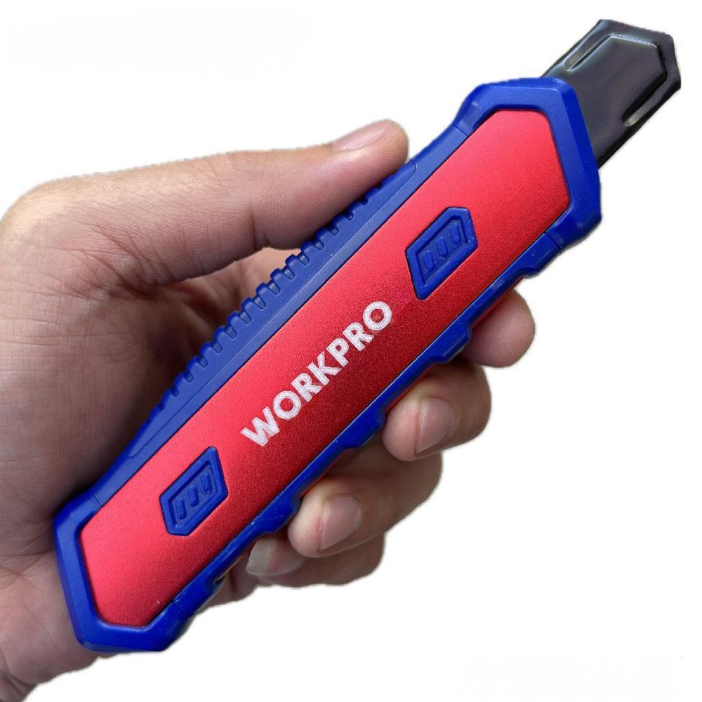 WORKPRO WP212015 18MM Ağır Hizmet Alüminyum Kasa Maket Bıçağı 