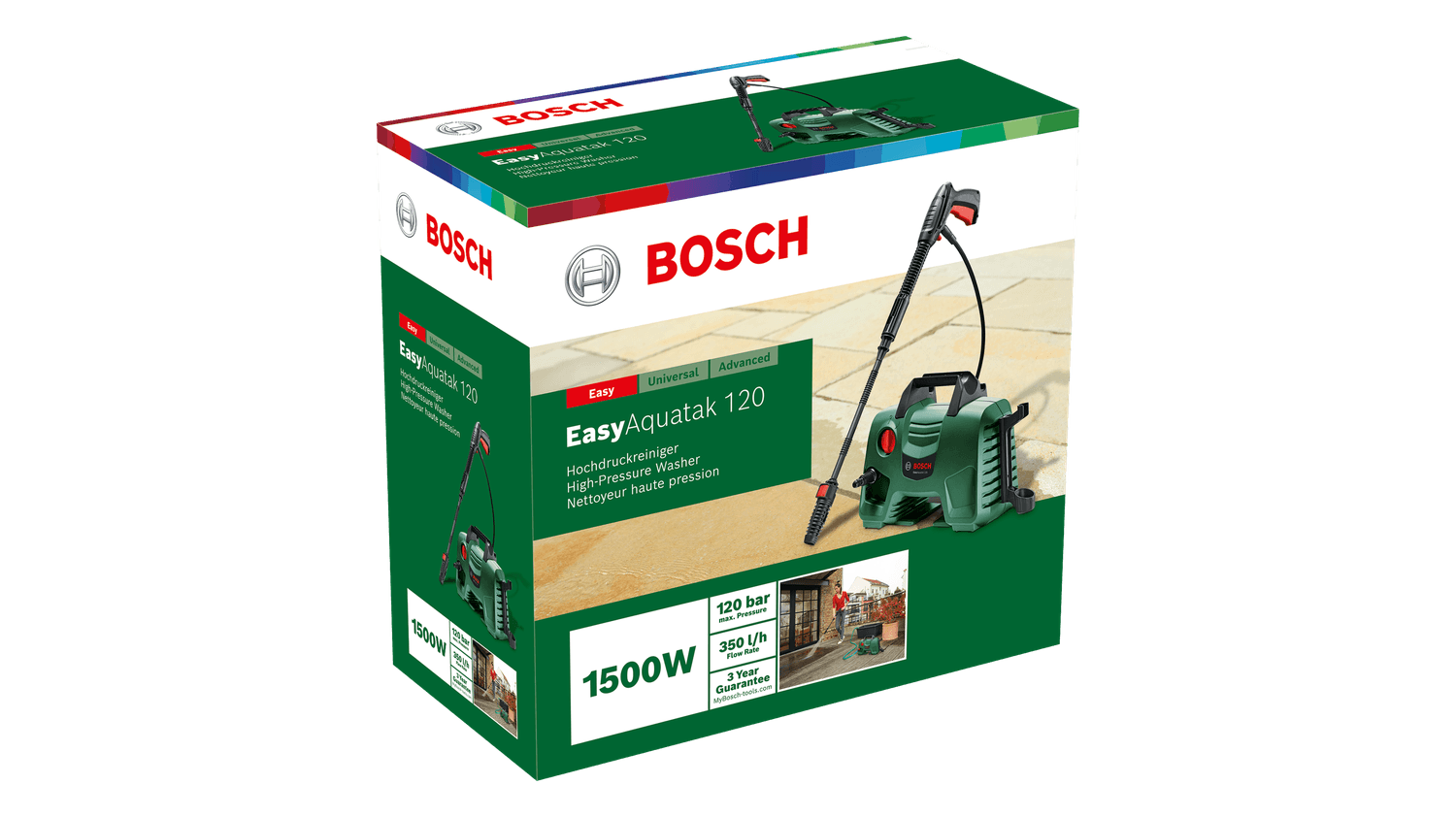 Bosch EasyAquatak 120 Yüksek Basınçlı Yıkama Makinesi