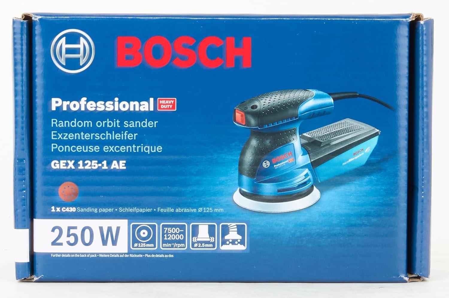 Bosch Professional GEX 125-1 AE Eksantrik Zımpara Makinesi