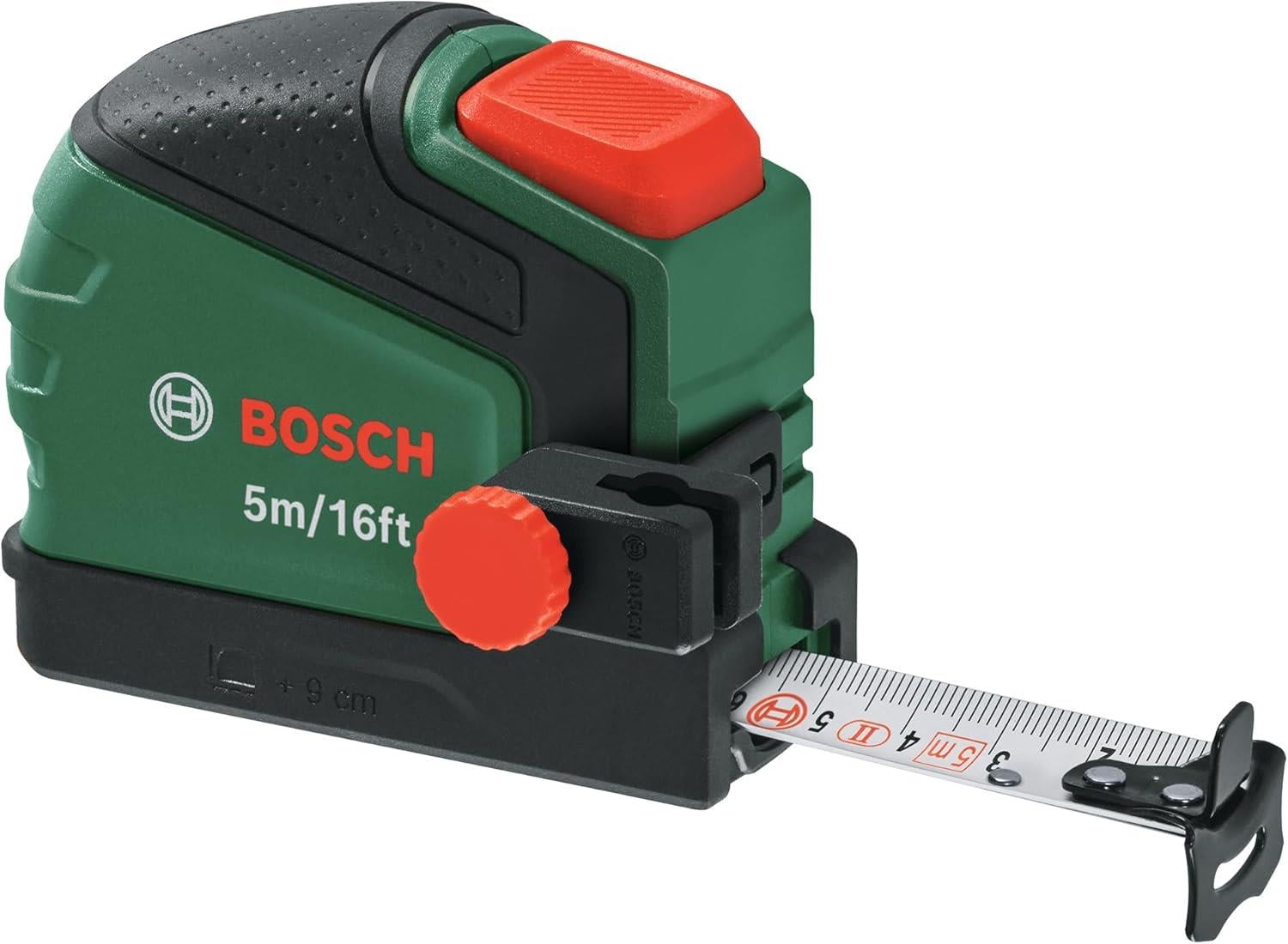 Bosch 1.600.A02.Z9Y Şerit Metre 5m/16ft  + Kalem Klipsi