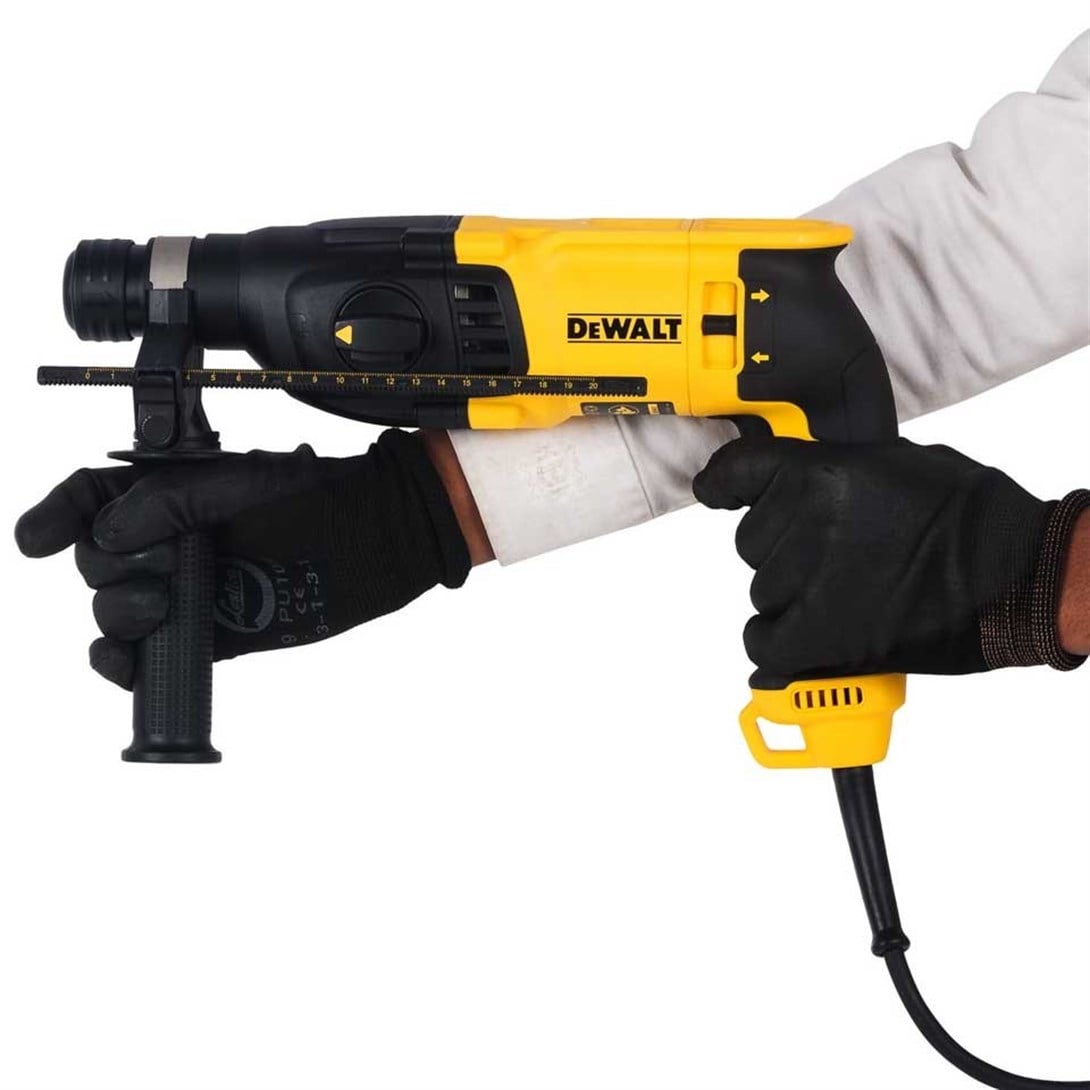 Dewalt D25133K-TR 800W 2.6J Profesyonel SDS-Plus Kırıcı-Delici Matkap