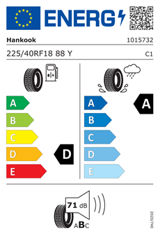 Hankook 225/40R18 88Y K117 Ventus S1 Evo2  RFT Yaz Lastiği (2026)