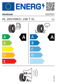Hankook 265/40R21 108T K127E Ventus S1 Evo3 Ev XL Yaz Lastiği (2026)