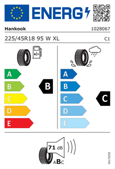 Hankook 225/45R18 95W K127 Ventus S1 Evo3 XL R0 Audi Yaz Lastiği (2026)