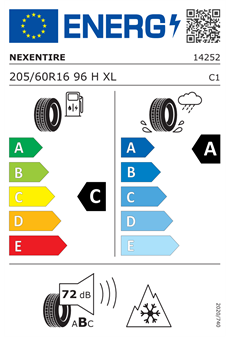 Nexen 205/60R16 96H NBlue 4Season 2 XL Dört Mevsim Lastiği (2026)