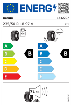 Barum 235/50R18 97V FR Bravuris 6 Yaz Lastiği (2026)
