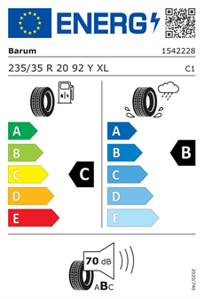 Barum 235/35R20 92Y Bravuris 6 XL Yaz Lastiği (2026)
