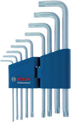 Bosch Professional Alyan Anahtarı Seti TORX 9 Parça