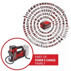 Einhell Car Expert CE-CC 18/23 D Li - Solo Akülü Mini Kompresör Power X-Change (Akü ve Şarj Cihazı Dahil Değildir) - 2071025