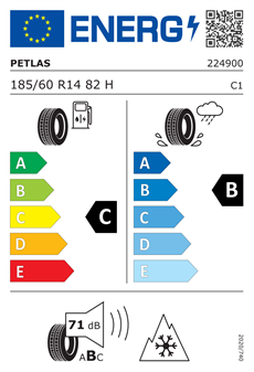 Petlas 185/60R14 82H SnowMaster 2 Kış Lastiği (2025)