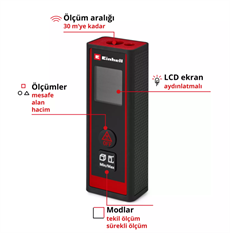 Einhell TC-LD 30 R  Lazer Metre 30m - 2270077