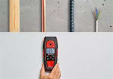 Einhell TE-MD 80 Dijital Dedektör (maks. algılama derinliği: demir 80 mm, elektrik kablosu 60 mm, demir dışı metal 38 mm, ahşap 24 mm, otomatik kalibrasyon, LCD ekran) - 2270145